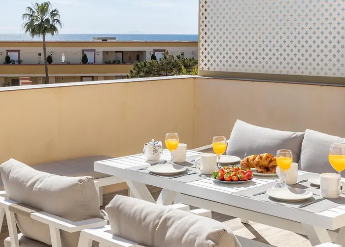 Apartamento Romana Playa - Beachfront Complex Elviria Marbella